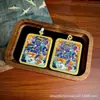 Hotong Nepal Xizang Pura Feita à Mão Pintada à Mão Thangka Mahakala Núcleo de Cartão 4*5