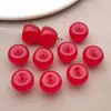 1 Pieza de 13x11mm Acrílico Fruta Simulada Estéreo Agujero Recto Manzana Colgante Colgante DIY Joyería Accesorios Material