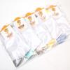 Meias de Malha Coloridas para Primavera e Verão com Furos Cor Lisa Algodão Meias Infantis Embaladas Individualmente Presentes Respiráveis Absorventes de Suor Meias para Crianças Maiores