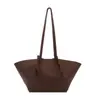Bolsa Tote Elegante para o Dia a Dia de Grande Capacidade para Mulheres 2025 Inverno Nova Estilo Coreano Bolsa de Ombro Cesta de Viagem Casual Bolsa Grande