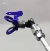 Acessórios para pistola de pintura airless: bico giratório, cabeça universal, pistola de pulverização, haste de extensão, junta giratória, conector de cotovelo