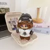 Conjunto de ropa para muñeca Labubu barbería retro, compatible con la 1ª, 2ª y 3ª generación de Labubu, atuendo de repuesto moderno