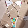 Bikini nuevo europeo y americano 2027 comercio exterior transfronterizo trajes de baño Amazon bikini sexy con cordones traje de baño de dos piezas para mujer
