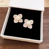 Aretes de Flor de Perla con Nudo de Bambú Incrustado de Diamantes de Imitación en Estilo Francés Suave con Aguja de Plata Joyería de Oreja Versátil Exquisita de Lujo Ligero de Alta Gama