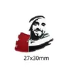Modelo Quente Transfronteiriço Oriente Médio Emirados Árabes Unidos Retrato do Rei Senhor Esmalte Pintado Emblema Adesivo para Celular Pronto para Entrega