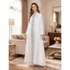 Vestido Longo Bordado de Peça Única para Corpo Inteiro, Novo Estilo, Venda por Atacado da Fábrica de Origem, Vestido com Bordado de Franjas