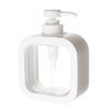 Botella Grande de Viaje para Rellenar Loción Botella de Plástico con Presión para Rellenar Desinfectante de Manos para Baño Botella Vacía de Relleno Visual
