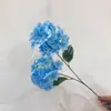 Flor de Hortensia para Boda Simulada Flor de Hortensia Doble Paleta Flor de Hortensia Flor para Salón de Bodas Pared de Flores Filas de Flores Flor Artificial