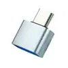 Aleación de Aluminio Adaptador USB a Tipo C Micro V8 Android Tpc Convertidor OTG para Teléfono Móvil