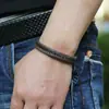 Joias Quentes Transfronteiriças Pulseira Vintage de Corda de Cera Tecida à Mão Corda de Mão para Casal Simples Versátil Acessórios Suprimento de Banca