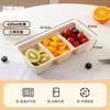 Caja desechable para empaque de fruta caja para empaque de fruta cortada lonchera comida ligera picnic paseo de primavera caja para fruta cortada subempaque de pastelería