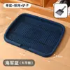 Inodoro extra grande para perros pequeños, medianos y grandes, diseño de panel plano con valla alta para evitar salpicaduras, viene con un soporte, venta al por mayor desde el fabricante