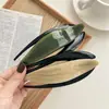Horquilla para el pelo con diseño de viento perezoso para la parte trasera de la cabeza para mujer, pinza de cocodrilo elegante para el pelo, pinza de pico de pato grande a la moda, pinza para el pelo, accesorio para la cabeza