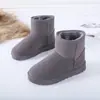 Botines Planos Cortos 2026 5854 Botas de Nieve para Mujer, Talla Grande, Nuevo Estilo Otoño e Invierno, Suela Plana, Engrosados, Forro de Felpa, Zapatos de Algodón Calientes