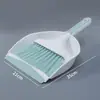 Escova de Limpeza para Frestas de Janela Doméstica, Conjunto de Mini Vassouras de Mesa, Pá de Lixo, Vassoura e Pá de Lixo para Limpeza de Mesa