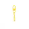 Broche de Puerta de Colores + Cadena de Cuatro Secciones + Juego de Broches de Langosta, Accesorios de Joyería Hechos a Mano Pintados para Bricolaje, Anillo para Llavero, Broche Colgante