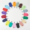 Funda para teléfono de poliéster de color liso en stock, bolsa de compras plegable para supermercado, bolsa portátil y plegable ecológica, regalo promocional