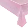 Amazon Transfronterizo Plástico Holográfico Láser Mantel Desechable Fiesta de Cumpleaños Decoración de Boda Festiva Mantel Láser