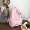 Mochila Deportiva de Viaje de Nylon 2026 Nueva, Gran Capacidad, Color Sólido, Simple, Ligera, Moderna, Mochila para Pareja Estudiante