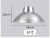 Lámpara LED de Alto Techo de Aluminio pantalla reflectante giratoria taller de fábrica taller almacén portalámparas E27 accesorios para cabeza de lámpara de techo