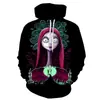 Fábrica directa de Halloween estilo europeo y americano animación noche de Navidad horror sudadera 3D animación impresión 3D suéter para hombre