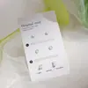 Novos Brincos Bio-Cerâmicos Antialérgicos 2026 com Pinos de Cerâmica, Não é Necessário Remover ao Dormir, Brincos Cor de Café para Mulheres, Elegantes Acessórios de Orelha Atacado