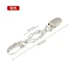 Clipe para Xale Europeu e Americano Retrô Clipe para Suéter Feminino Fivela para Lenço de Seda Cravejada com Diamantes Broche Anti-Exposição Clipe para Gola de Lenço Acessórios de Liga