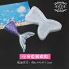 Molde de Silicone DIY Molde de Cola de Cristal Material Argila Feita à Mão Suporte de Espécime de Silicone Suporte de Cartão Garra de Gato Hgss