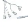 Producción Personalizada de Conector R-Cao de Plástico de 9P a Conector Hembra Magnético Sr 3.5, 8 en 1, Gris, Botones Pueden Ser Grabados con Láser