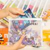 Bolsa de Armazenamento para Puzzles Brinquedos Blocos de Montar Lego Bolsa de Armazenamento de Classificação Especial Bolsa Mágica Rede Bolsa de Rede Transparente com Zíper Pequena