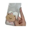 Airbag Acrílico com Adesivo Dupla Face 3M para Fixação de Suporte de Airbag Borboleta e Urso, Suporte Preguiçoso para Capa de Celular