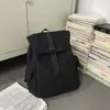 Mochila Ice Mist Azul Claro com Aba e Múltiplos Bolsos para Casais, Estilo Descontraído para Viagens ao Ar Livre e Ciclismo, Disponível em Tamanhos Pequeno e Grande