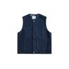Ropa para Hombre Beijie Marca de Moda Americana Otoño 2025 Nuevo Chaleco de Mezclilla con Múltiples Bolsillos Chaqueta sin Mangas de Trabajo para Hombre