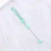 Chaveiro Mini com Contas DIY Corrente de Bolsa Personalizada Criativa Pingente de Chave Colorido Doce Minimalista Moderno