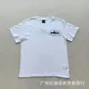 Comercio Exterior Transfronterizo Moda Americana Cort Alcatraz Clásico Manga Corta High Street Verano Estampado Unisex Camiseta de Pareja Tendencia