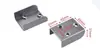 Conector para tubo cuadrado a presión tipo C, pieza sin soldar, abrazadera en forma de U, conector de inserción, conector para estante de exhibición de muebles