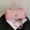 Bolsas femininas transfronteiriças 2026 nova bolsa de ombro da moda, bolsa transversal para o dia a dia, bolsa quadrada pequena simples e estilosa
