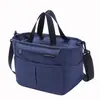 Bolsa de almuerzo de tela Oxford gruesa nueva transfronteriza, portátil para exteriores, bolsa de hielo de papel de aluminio, gran capacidad, bandolera con aislamiento térmico