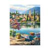 AliExpress popular pintura de diamante 5d diamante completo diy pintura de tijolo colagem pintura de diamante ponto cruz paisagem de sala decoração pintura para pendurar