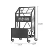 Suporte de Guarda-chuva, Rack de Armazenamento, Suporte de Guarda-chuva Comercial de Grande Capacidade para Lobbies de Hotéis, Salas de Aula e Salas de Aula