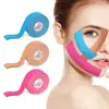 Nuevo Parche Muscular para Lifting Facial, Parche Muscular Transpirable Banda de Lifting, Mejora Facial V-Face de Belleza, Reducción de Papada