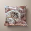 Fundas de Almohada de Gato Más Vendidas en Temu, Fundas de Almohada de Animales Lindas y Divertidas, Fundas de Cojín Decorativas para Dormitorio Hogar Sofá Venta al por Mayor