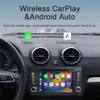 7 pulgadas Adecuado para Audi A4 RS4 reproductor todo en uno de navegación DVD central de control para coche universal con sistema Linux