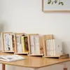 Soporte de Madera Retro para Libros Soporte para Libros Estante para Libros Madera Maciza Librería Soporte para Tablet Teléfono Librería Tsutaya Librería Xinhua