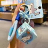 Baimao Auténtico Tiburón Pequeño Gato Cubo Mágico Serie Colgante Alivio del Estrés Juguete Educativo Llavero Colgante de Mochila Accesorio Lindo