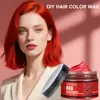 Arcilla de Color para el Cabello Desechable Cruzada Gris Rosa de la Abuela, Producto Popular en Amazon, Producto Desechable para Peinado