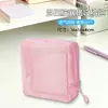 Bolsa de Armazenamento com Zíper Dopamine Grid Grande Capacidade Portátil Bolsa de Maquiagem Bolsa de Higiene Pessoal para Viagem Bolsa Pequena Itens Diversos Bolsa de Maquiagem
