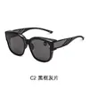 Set de Armazón para Gafas de Sol para Miopía 224314Tr90 para Hombres, Set Polarizado de Moda y Único, Gafas de Sol de Doble Uso