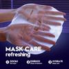 Mascarilla Facial Completa para Hombre 25g Sadoer Parche de Mascarilla Hidratante para Hombre Refrescante Exportación Transfronteriza Venta al por Mayor