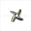Fabricantes de Fenghua venden accesorios de cuchilla cruzada para picadora de carne de acero inoxidable #5 cuchilla cruzada a la venta